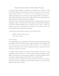 Testing E-Commerce Systems: a Practical Guide - Wing Lam