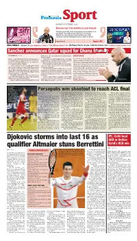 Djokovic Storms Into Last 16 As Qualifier Altmaier Stuns Berrettini