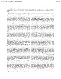 Geologic History of the Lavinia Planitia/Lada Terra Region, Venus: Results of Mapping in the V-55, V-61, and V-56 Quadrangles