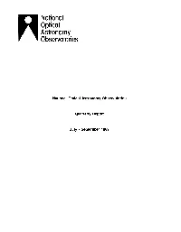 Optical Astronomy Observatories