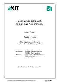 Book Embedding with Fixed Page Assignments