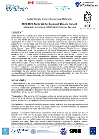 Consensus Statement