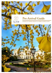 Pre-Arrival Guide