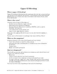 Upper GI Bleeding (English)