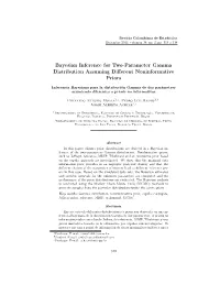 Bayesian Inference for Two-Parameter Gamma Distribution Assuming Diﬀerent Noninformative Priors