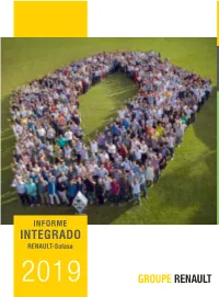 INFORME INTEGRADO RENAULT-Sofasa 2019 2 INFORME INTEGRADO 2019 3
