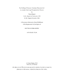 The Drafting of Vietnam's Consumer Protection