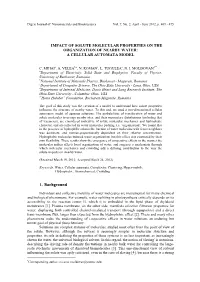 Impact of Solute Molecular Properties on the Organization of Nearby Water: a Cellular Automata Model