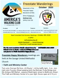 October 2020 Newsletter