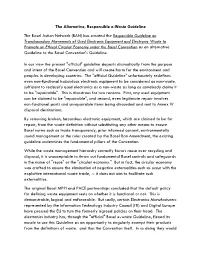 The Alternative, Responsible E-Waste Guideline the Basel Action