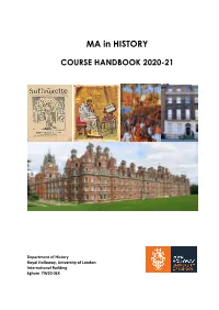 Ma-History-Handbook-2020-21.Pdf