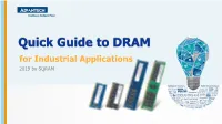 Non-ECC Unbuffered DIMM Non-ECC Vs