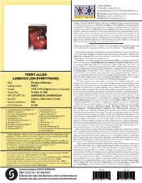 Pob-27-Terry Allen-LOE-One-Sheet-SCD Copy