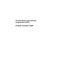 (PSI) Project Overview 2009