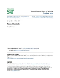 Table of Contents