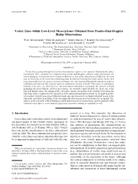 Vortex Lines Within Low-Level Mesocyclones Obtained From