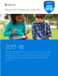 Microsoft Showcase Schools