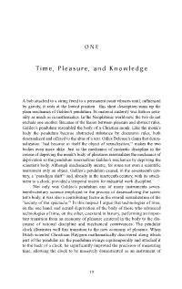 Time, Pleasure, and Knowledge