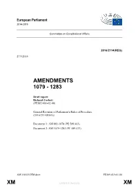Xm Xm Amendments