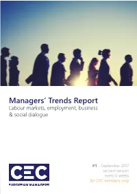 Managers' Trends Report