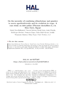 On the Necessity of Combining Ethnobotany