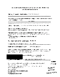 Rece\Ved Mail the Form To: JAN 2 2 2~ 1.~ U.S