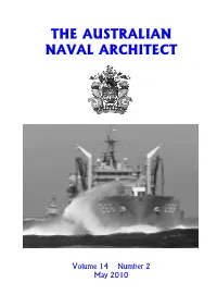The Australian Naval Architect