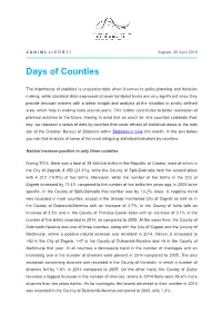 Days of Counties