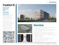Frankfurt Iil Overview