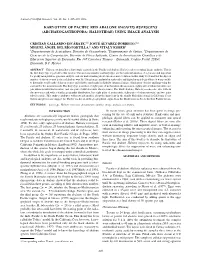Karyotype of Pacific Red Abalone Haliotis Rufescens (Archaeogastropoda: Haliotidae) Using Image Analysis