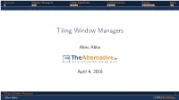 Tiling Window Managers