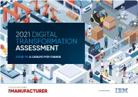 2021 Digital Transformation Assessment