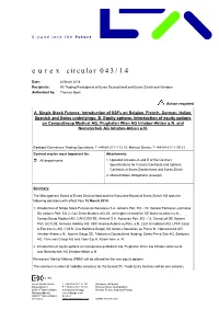 Eurex Circular 043/14