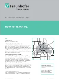 How to Reach Us