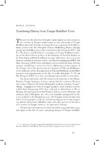Translating History from Tangut Buddhist Texts