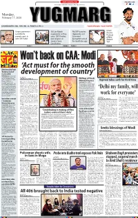 'Act Must for the Smooth Development of Country'