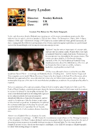 Barry Lyndon
