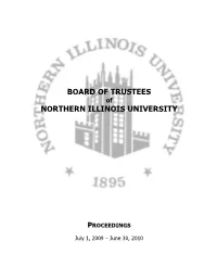 Board of Trustees Northern Illinois University