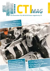 “Data Security Will Be a Key Challenge” Interview with Jake Hirsch, Magna Powertrain