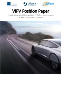 VIPV Position Paper Final Version.Pdf