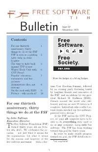 Bulletin Issue 27