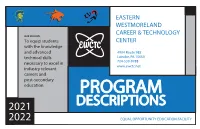 Course Description Booklet