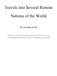 Travels Into Several Remote Nations of the World