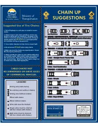 Chain Requirements AUTOS/PICKUPS