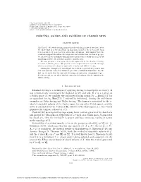 FORCING, GAMES and FAMILIES of CLOSED SETS 1. Introduction