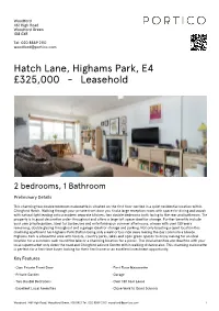 Hatch Lane, Highams Park, E4 £325000