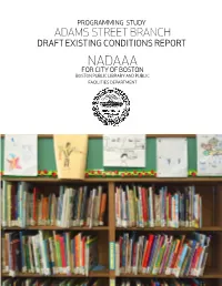 Draft Existing Conditions Report from June 27, 2016