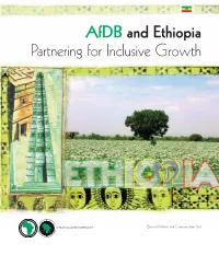 Afdb and Ethiopia Partnering for Inclusive Growth