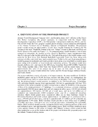 Chapter 1: Project Description A. IDENTIFICATION of THE