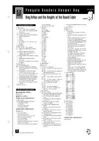 Penguin Readers Answer Key L E V E L